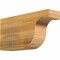 Ekena Millwork Del Monte Rough Sawn Rafter Tail, Western Red Cedar, 6"W x 12"H x 24"L RFT06X12X24DEL00RWR - alternate 1